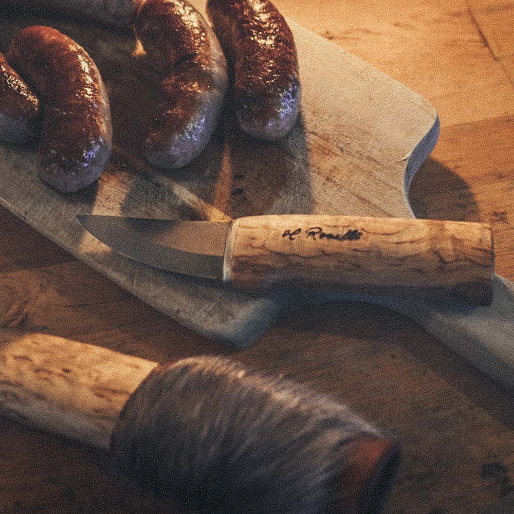 Cuchillo del abuelo, funda especial