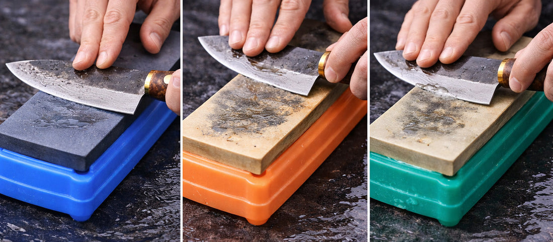 Complete guide to whetstones (Shapton Kuromaku)