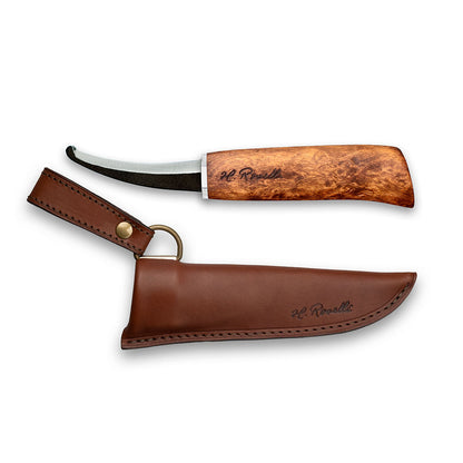 Cuchillo de desollamiento, oscuro