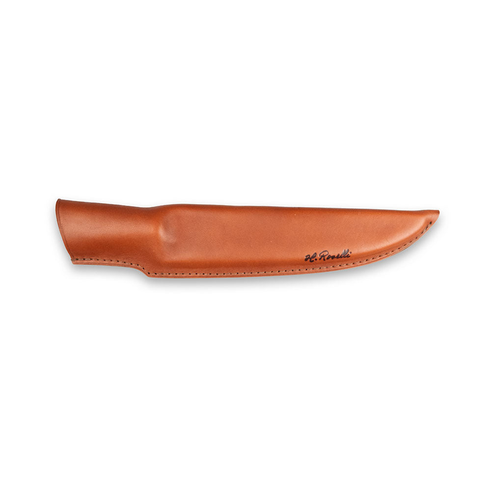 Sheath, dark tanned leather, different models