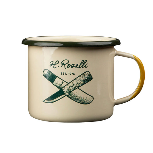 Roselli Taza esmaltada, beige