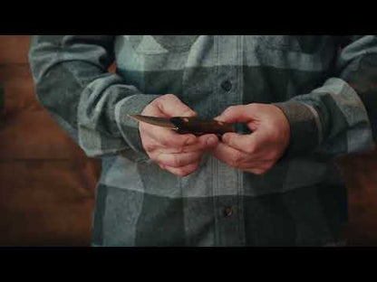 Cuchillo de carpintero con espiga completa